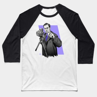 Frank Capra - An illustration by Paul Cemmick Baseball T-Shirt